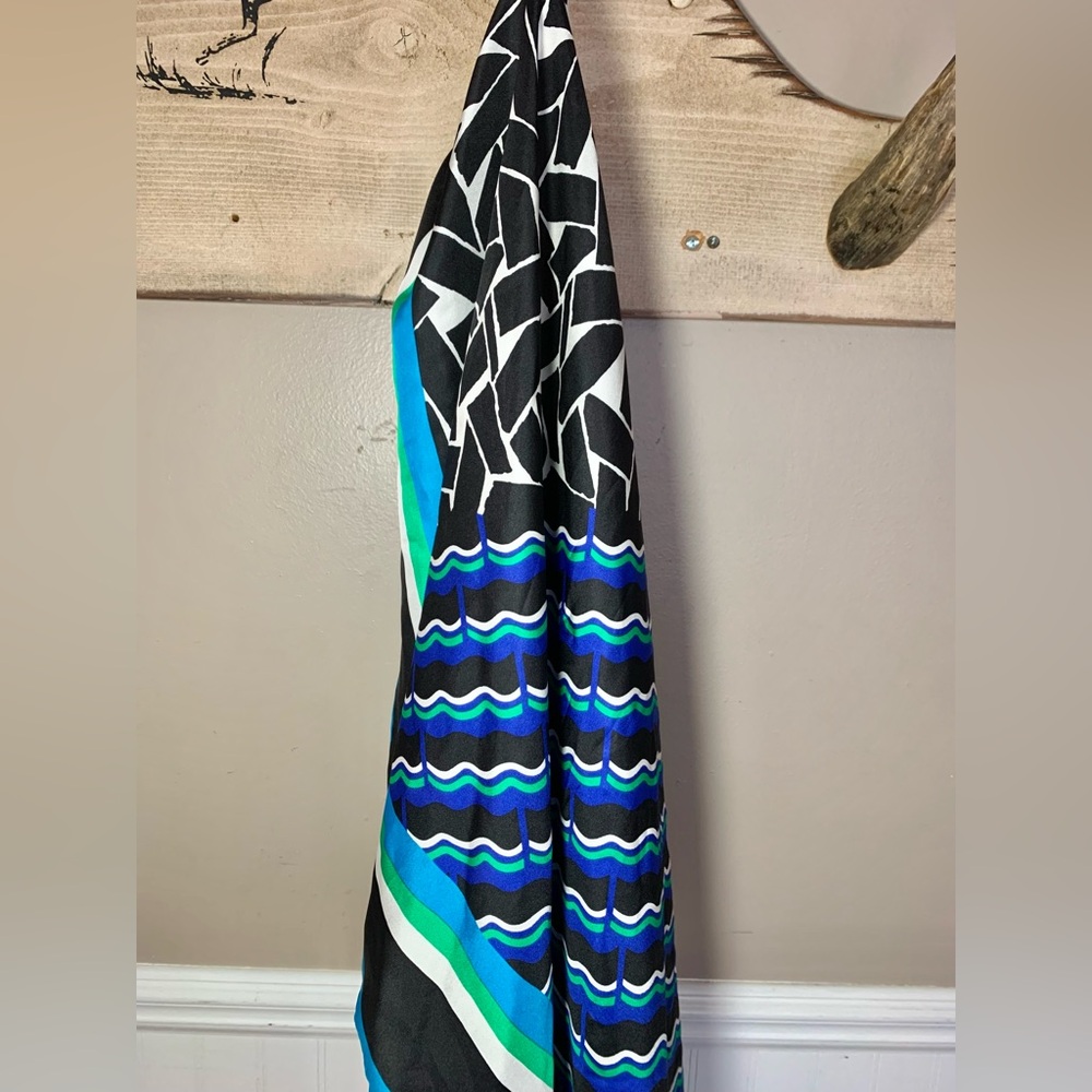 Diane Von Furstenberge Ribbon Weave Silk Scarf